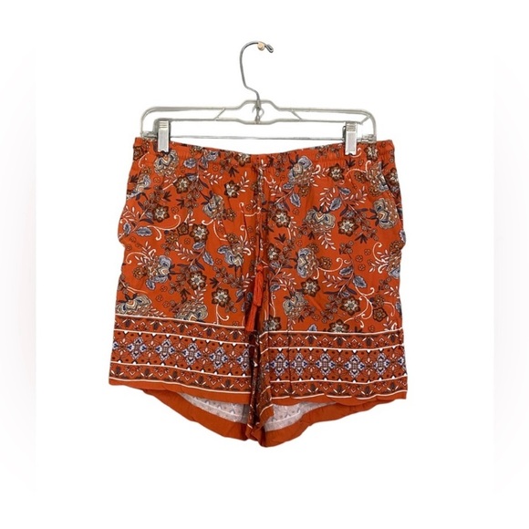 J.Jill Floral Shorts Size Medium Petite - Picture 2 of 9